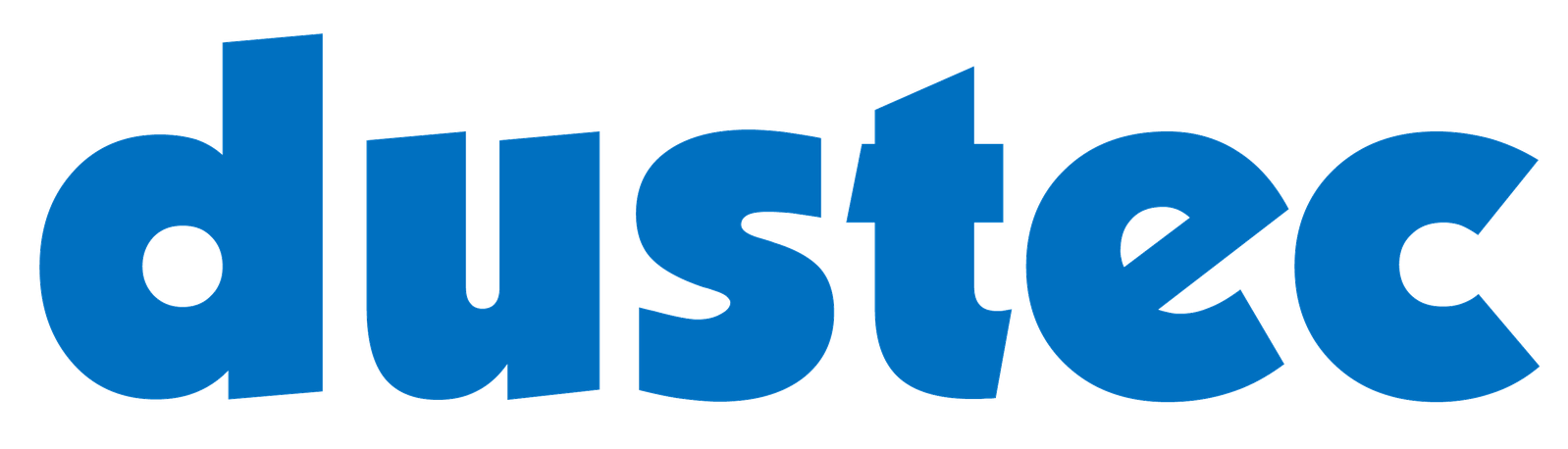 Dustec logo, sininen, rajattu